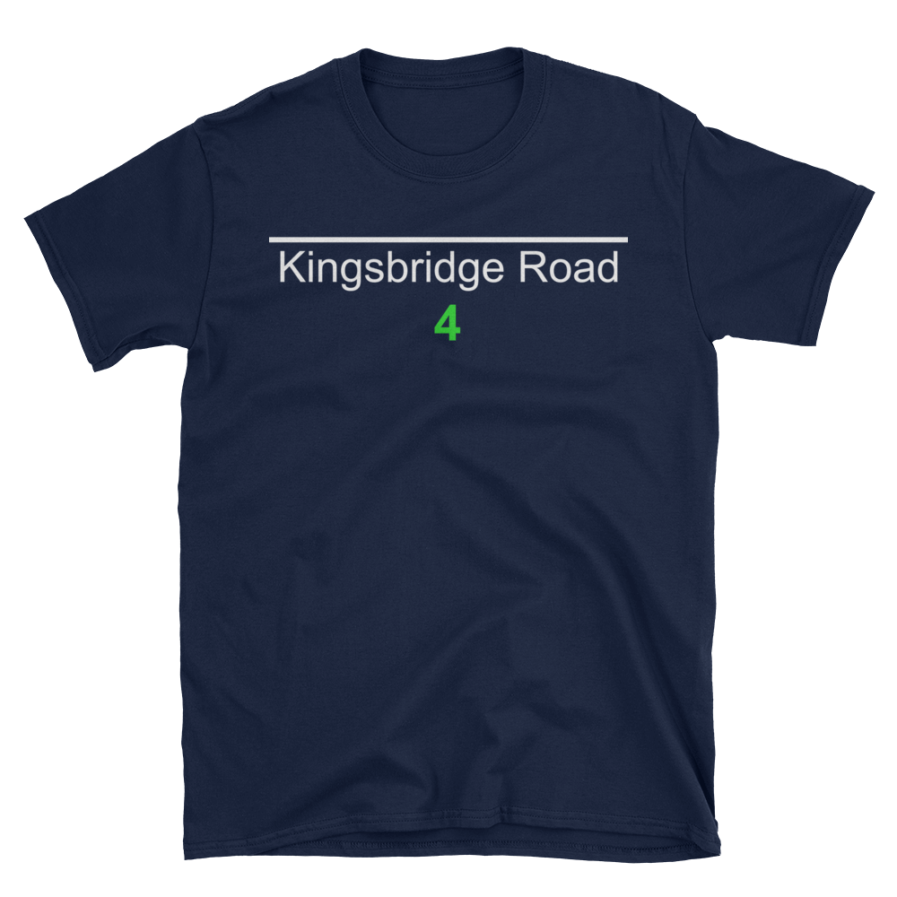 Kingsbridge Road 4 Line T-Shirt