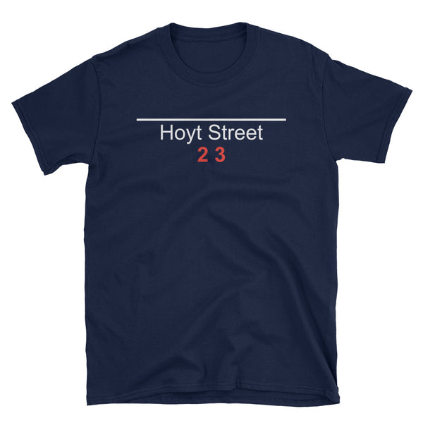 Hoyt Street 2 3 Line Brooklyn Shirt