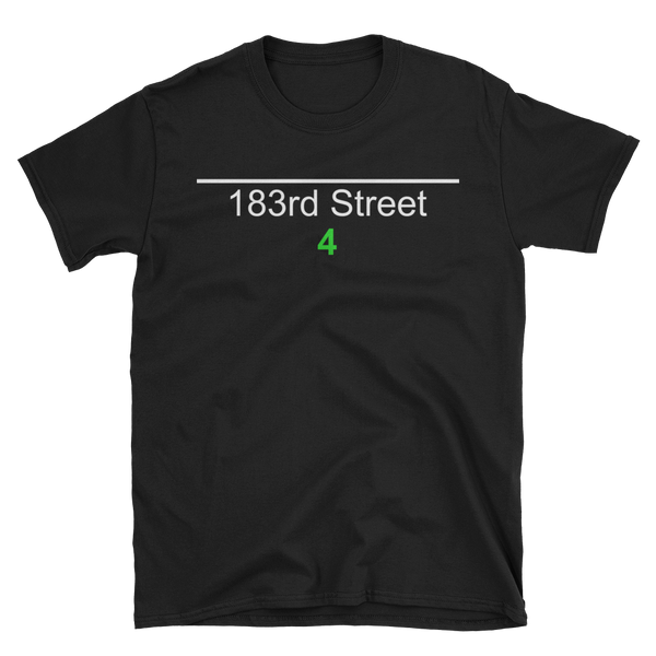 183rd Street 4 Line T-Shirt